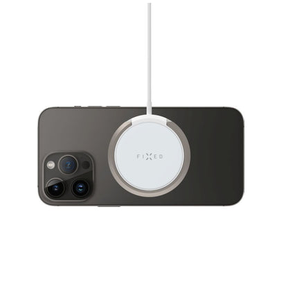 Caricabatterie Wireless Retea Fixed Ring, 15W, 1.67A, Bianco