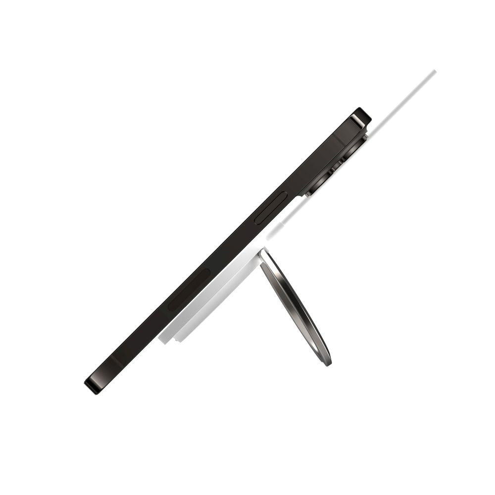 Caricabatterie Wireless Retea Fixed Ring, 15W, 1.67A, Bianco