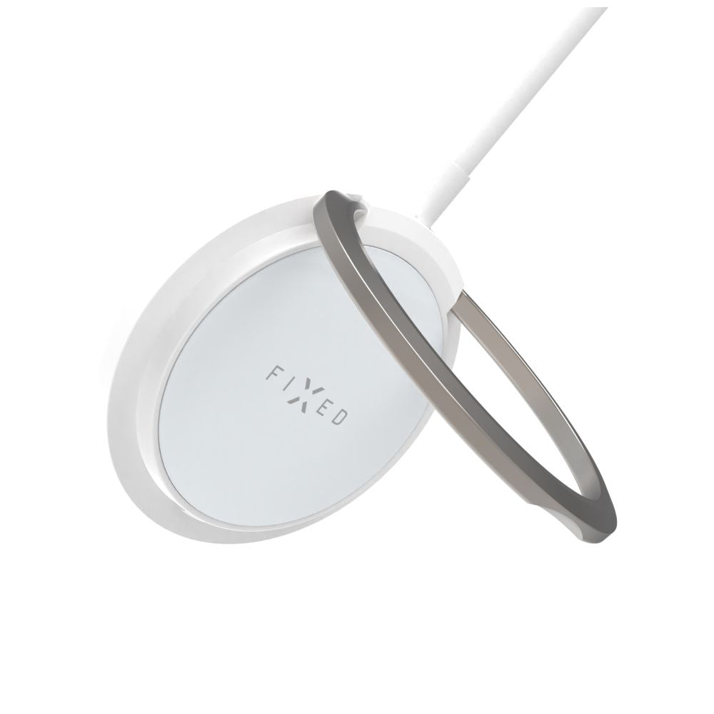 Caricabatterie Wireless Retea Fixed Ring, 15W, 1.67A, Bianco