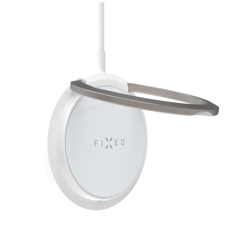 Caricabatterie Wireless Retea Fixed Ring, 15W, 1.67A, Bianco