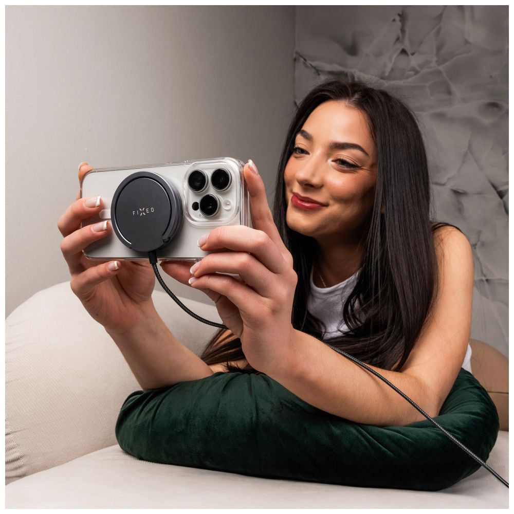 Caricabatterie Wireless Fixed Ring, 15W, 1.67A, Grigio