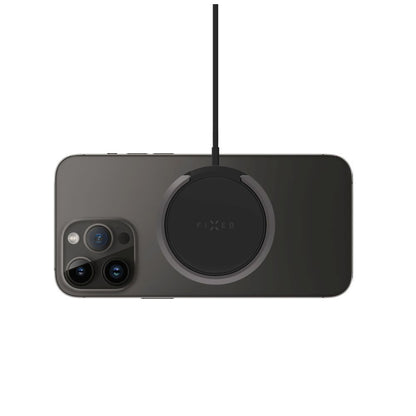 Caricabatterie Wireless Retea Fixed Ring, 15W, 1.67A, Nero