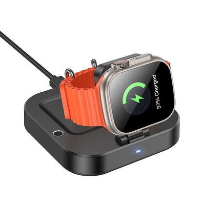 Caricabatterie Wireless Rete HOCO CQ16A 3in1, 15W, 1.67A, Nero