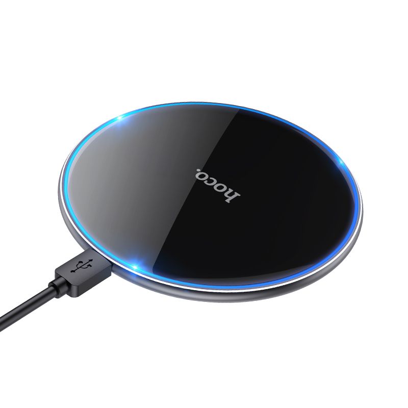 Caricabatterie Wireless HOCO CW6 Pro, 15W, 1.67A, Nero