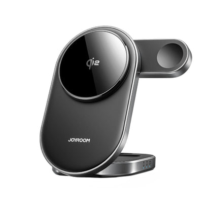 Caricabatterie Wireless Rete Joyroom JR-W17 3in1, 15W, 1.67A, Nero