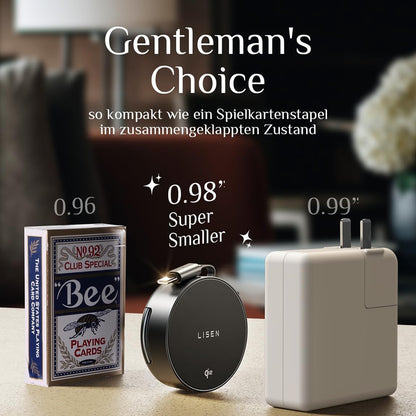 Caricabatterie Wireless Lisen W103 3in1, 7.5W, 1.1A, Nero YL0324090008