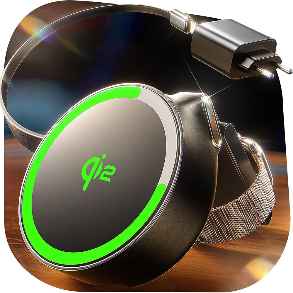 Caricabatterie Wireless Lisen W103 3in1, 7.5W, 1.1A, Nero YL0324090008