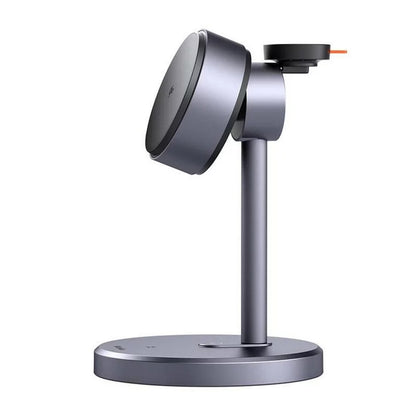 Caricatore Wireless da Rete McDodo CH-2460 Swan 3in1, 22.5W, 1.67A, Grigio