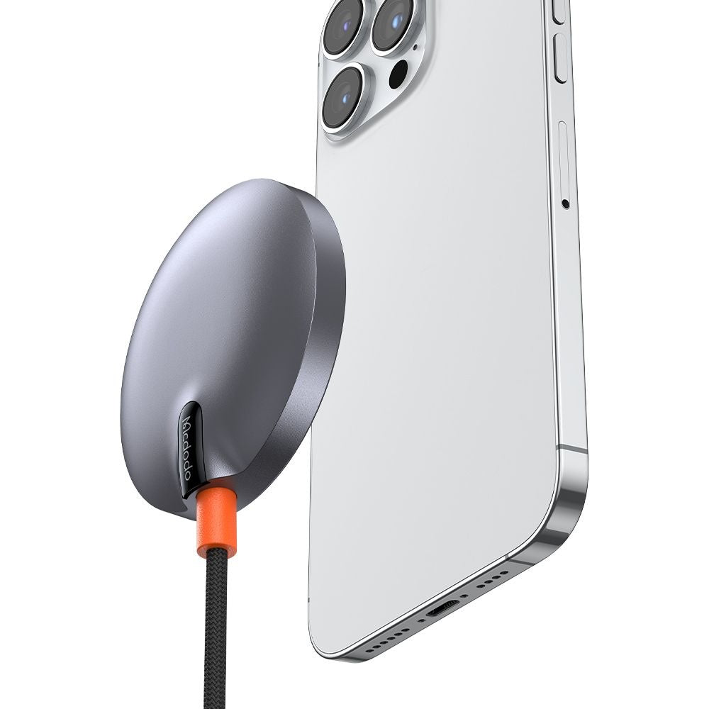 Caricabatterie Wireless McDodo CH-2860 MagQ, 15W, 1.67A, Nero