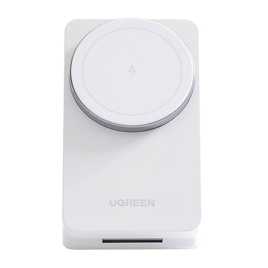 Caricabatterie Wireless da Rete UGREEN W528 2in1, 20W, 1.67A, Bianco
