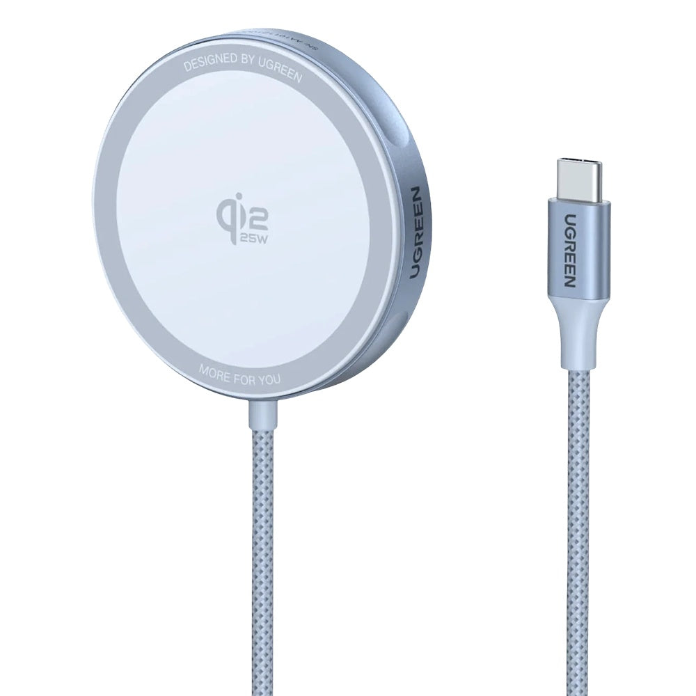 Caricabatterie Wireless UGREEN MagFlow, 25W, Blu