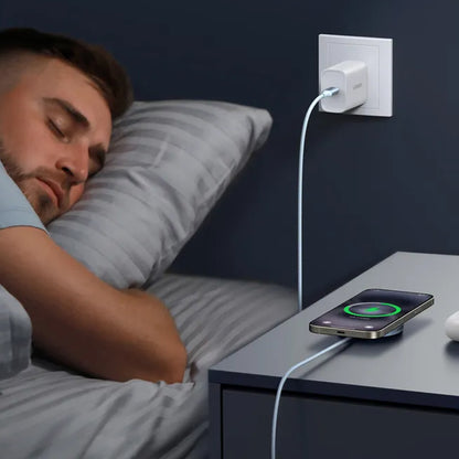 Caricabatterie Wireless UGREEN MagFlow, 25W, Blu