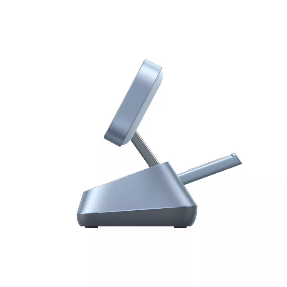 Caricabatterie Wireless UGREEN W711 3in1, 25W, 1.67A, Blu