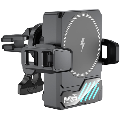 Caricabatterie wireless per auto XO Design SL14, 25 W, nero