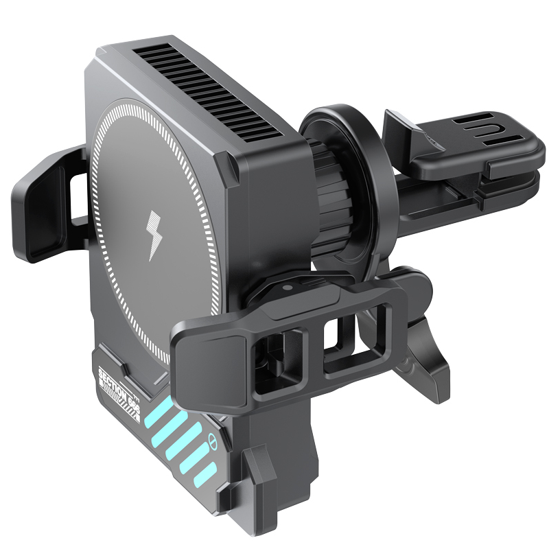 Caricabatterie wireless per auto XO Design SL14, 25 W, nero