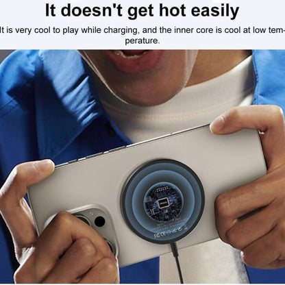 Caricabatterie Wireless Yesido DS21, 15W, 1.67A, Nero