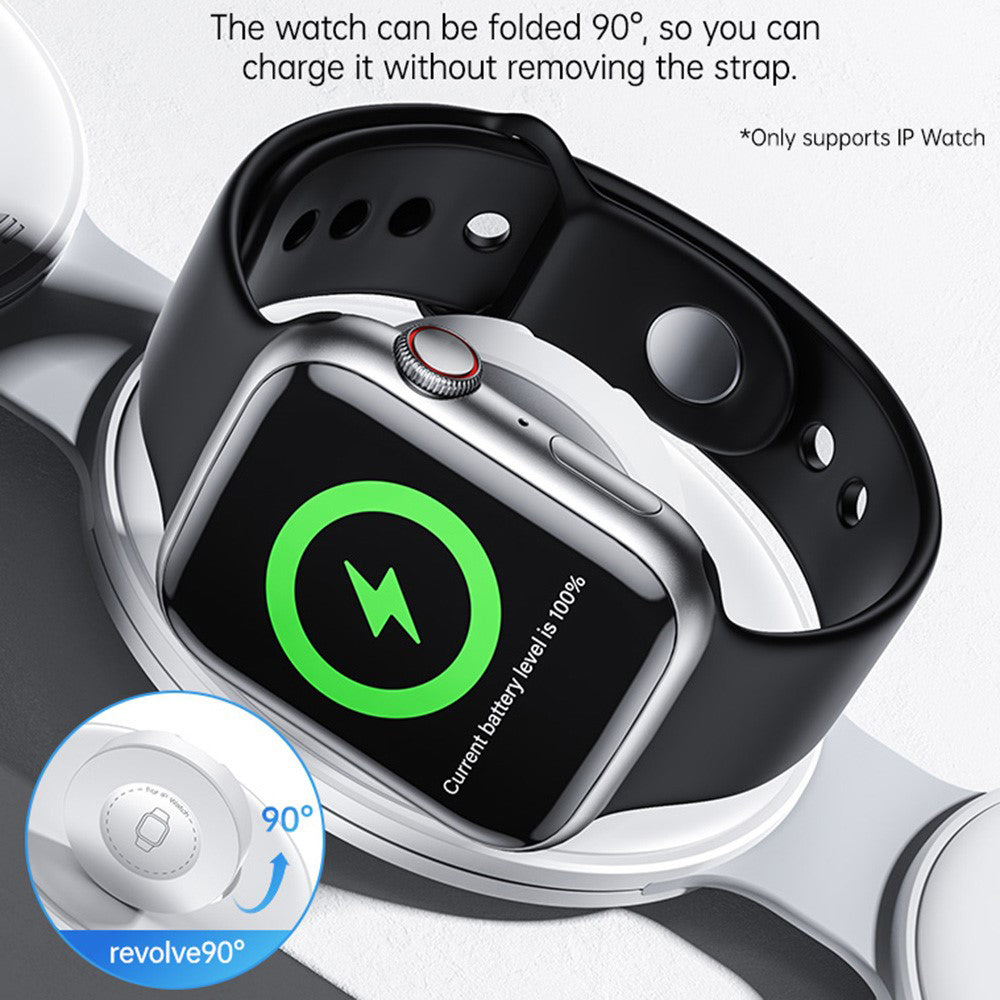 Caricabatterie Wireless Yesido DS29 5in1, 15W, 1.67A, Bianco