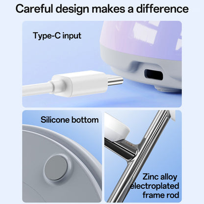 Caricabatterie Wireless Yesido DS31 3in1, 15W, 1.67A, Bianco