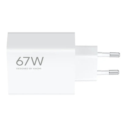 Caricabatterie Rete Xiaomi, 67W, 6.2A, 1 x USB-A, Bianco BHR07SKEU