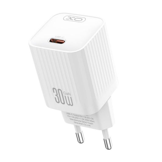 Caricabatterie Rete XO Design L148, 30W, 3A, 1 x USB-C, Bianco