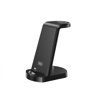 Caricabatterie Rete XO Design WX035 3in1, 15W, 2A, Nero