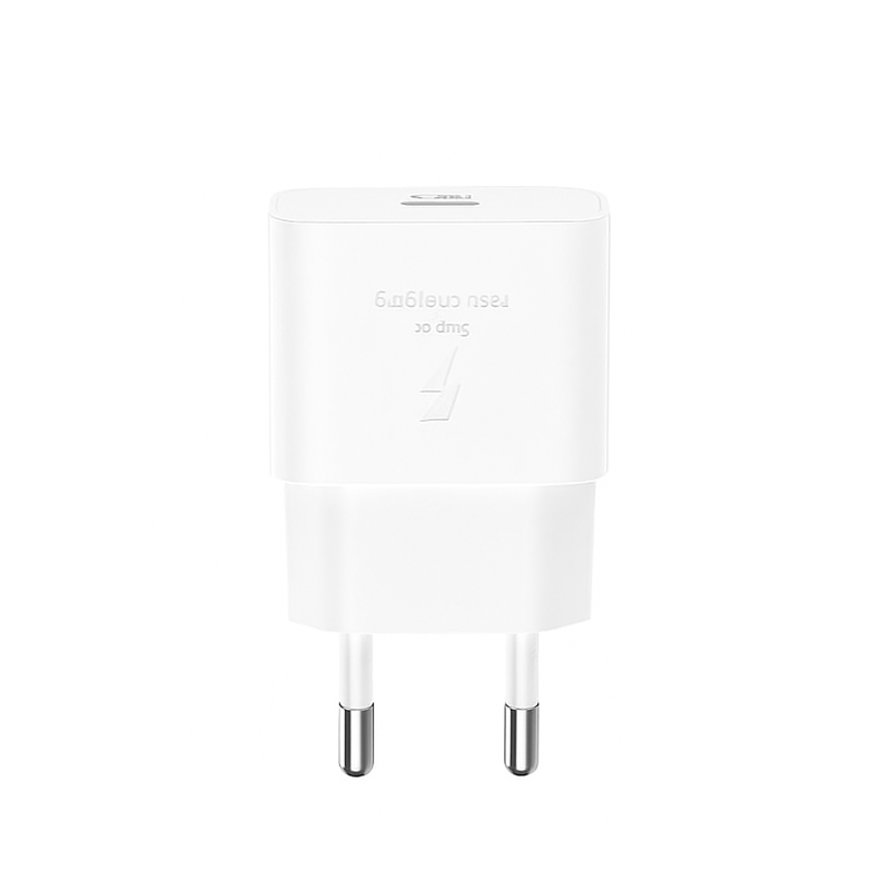Caricabatterie Rete XO Design L167, 25W, 3A, 1 x USB-C, Bianco
