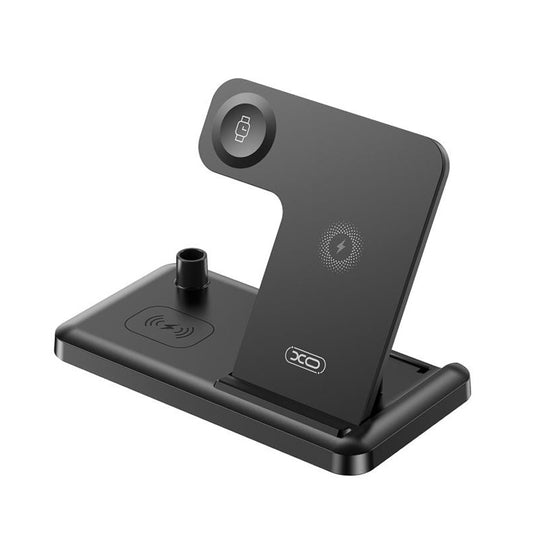 XO Design WX033 4in1 Wireless Network Charger, 15W, 1.67A, Black