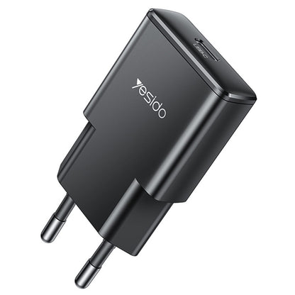 Caricabatterie Rete Yesido YC74, 30W, 3A, 1 x USB-C, Nero