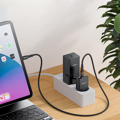 Caricabatterie Rete Yesido YC74, 30W, 3A, 1 x USB-C, Nero