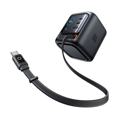 Caricatore Stazione Con Cavo USB-C Mcdodo FreeGo CH-1391 Display, 100W, 5A, 1 x USB-A - 2 x USB-C, Nero