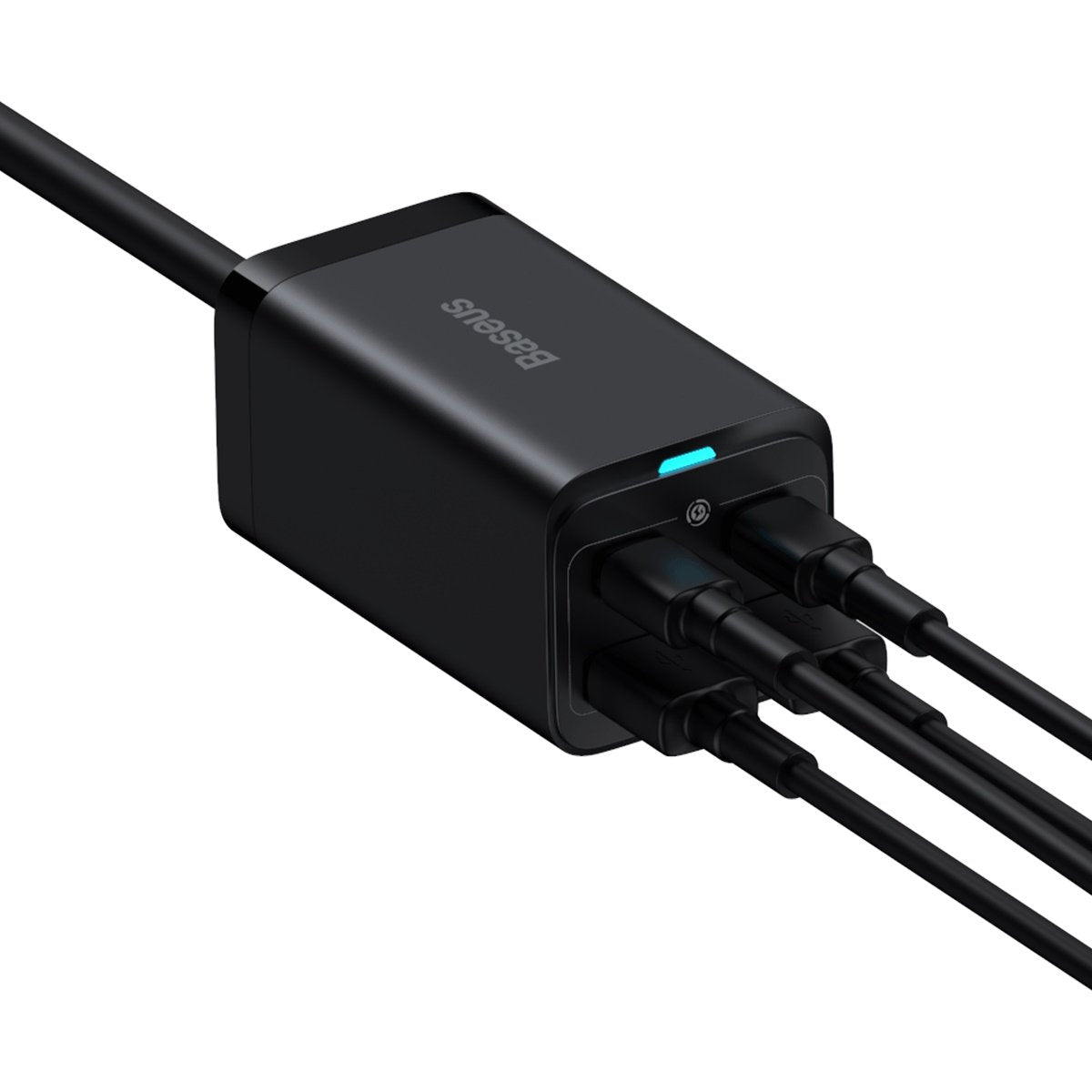 Caricabatterie Stazione USB-C Baseus GaN3 Pro, 100W, 5A, 2 x USB-A - 2 x USB-C, Nero, Ricondizionato CCGP000101