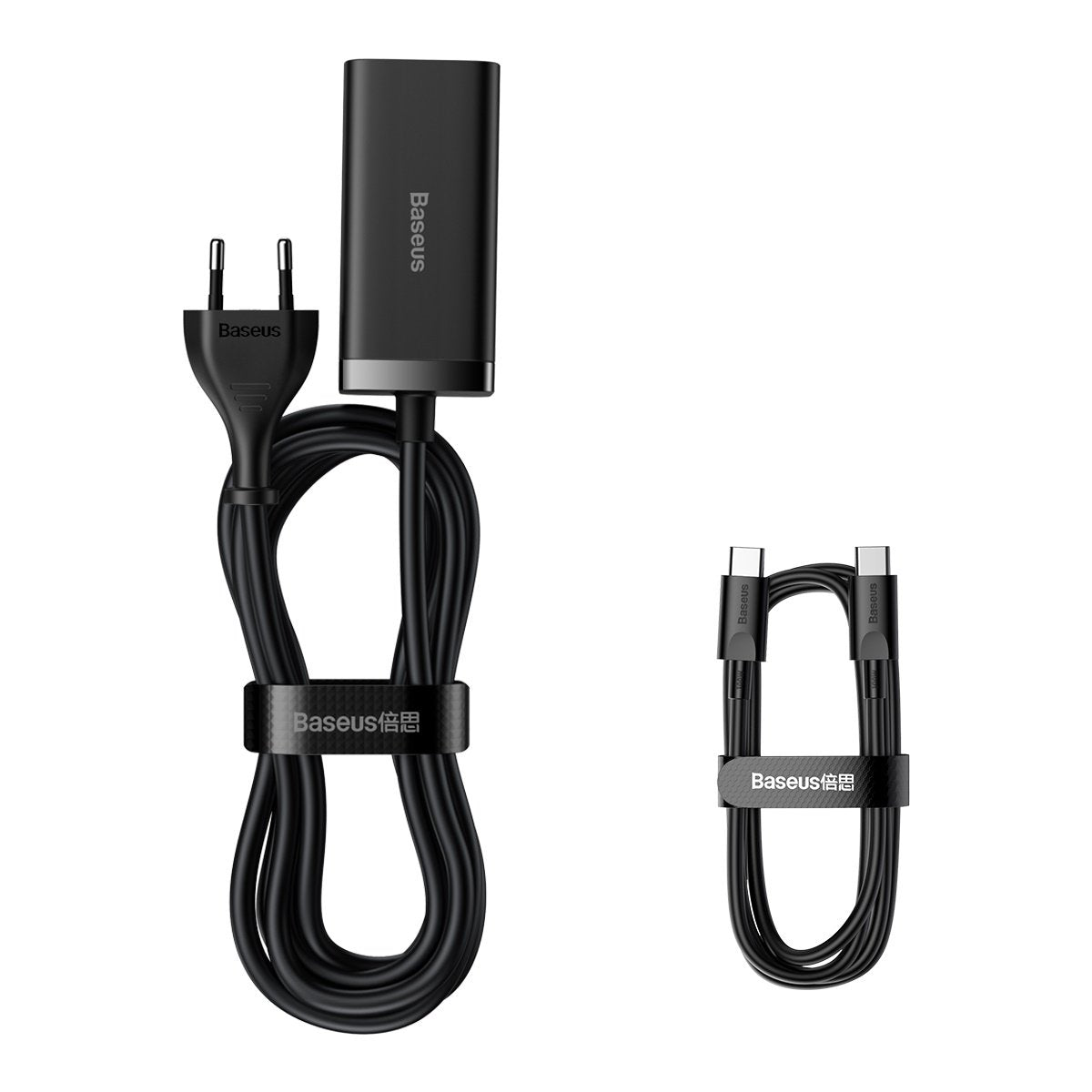 Caricabatterie Stazione USB-C Baseus GaN3 Pro, 100W, 5A, 2 x USB-A - 2 x USB-C, Nero, Ricondizionato CCGP000101