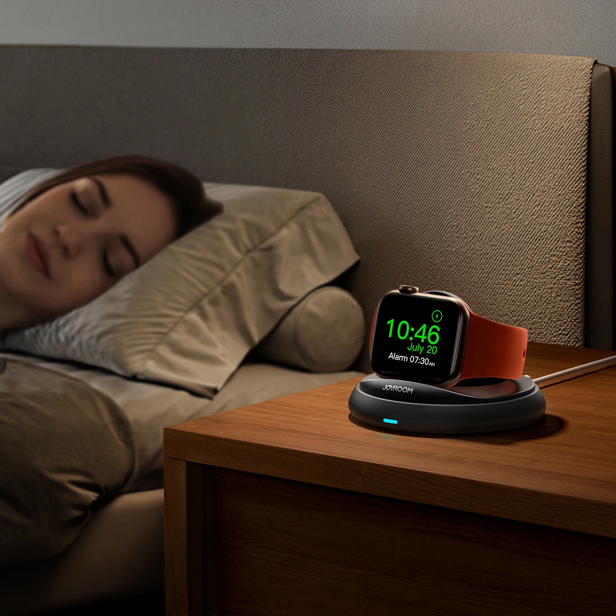 Joyroom JR-W12 Wireless Charger for Apple Watch Series, Black