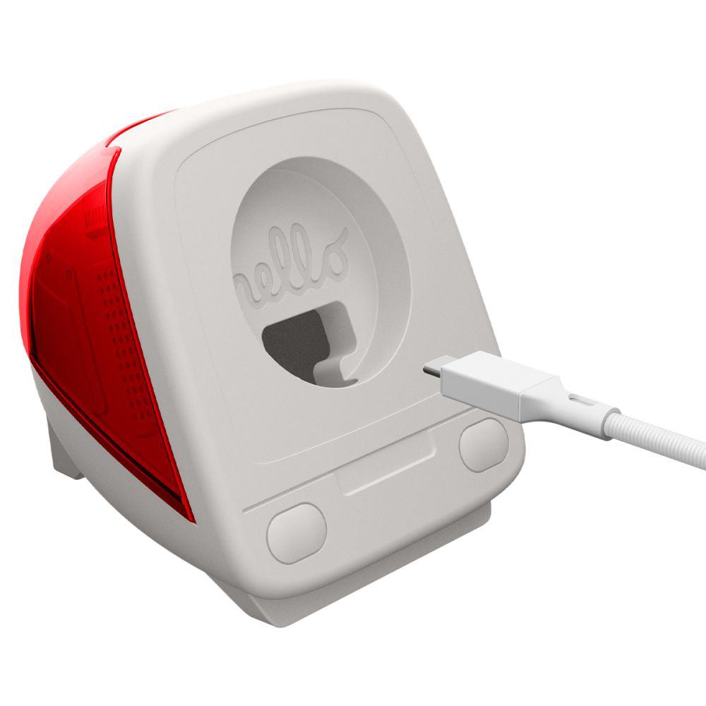 Supporto Spigen C1 Classic per Caricatore Wireless Apple Watch Series, Rosso