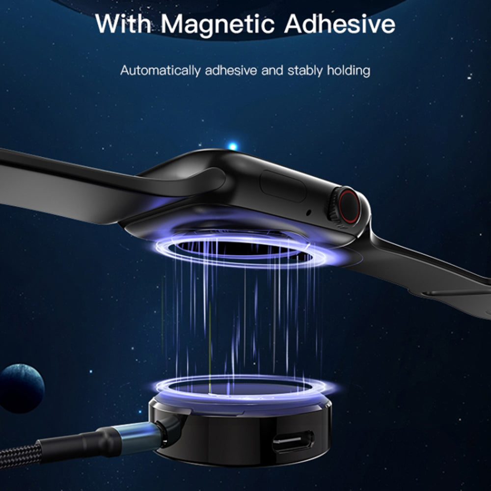 Yesido DS18 Wireless Charger for Apple Watch Series, Black