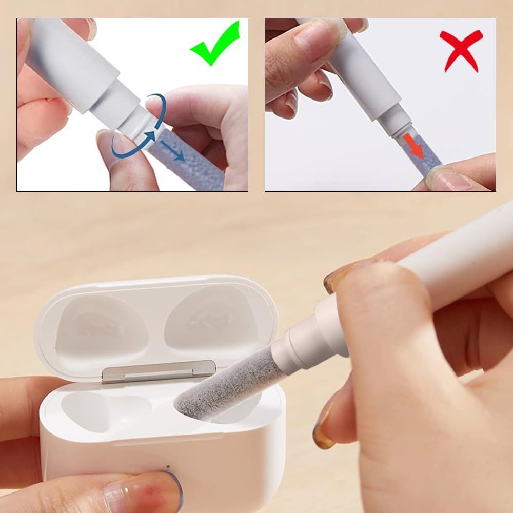 Strumento di Pulizia Tech-Protect CS02, 3in1, Bianco