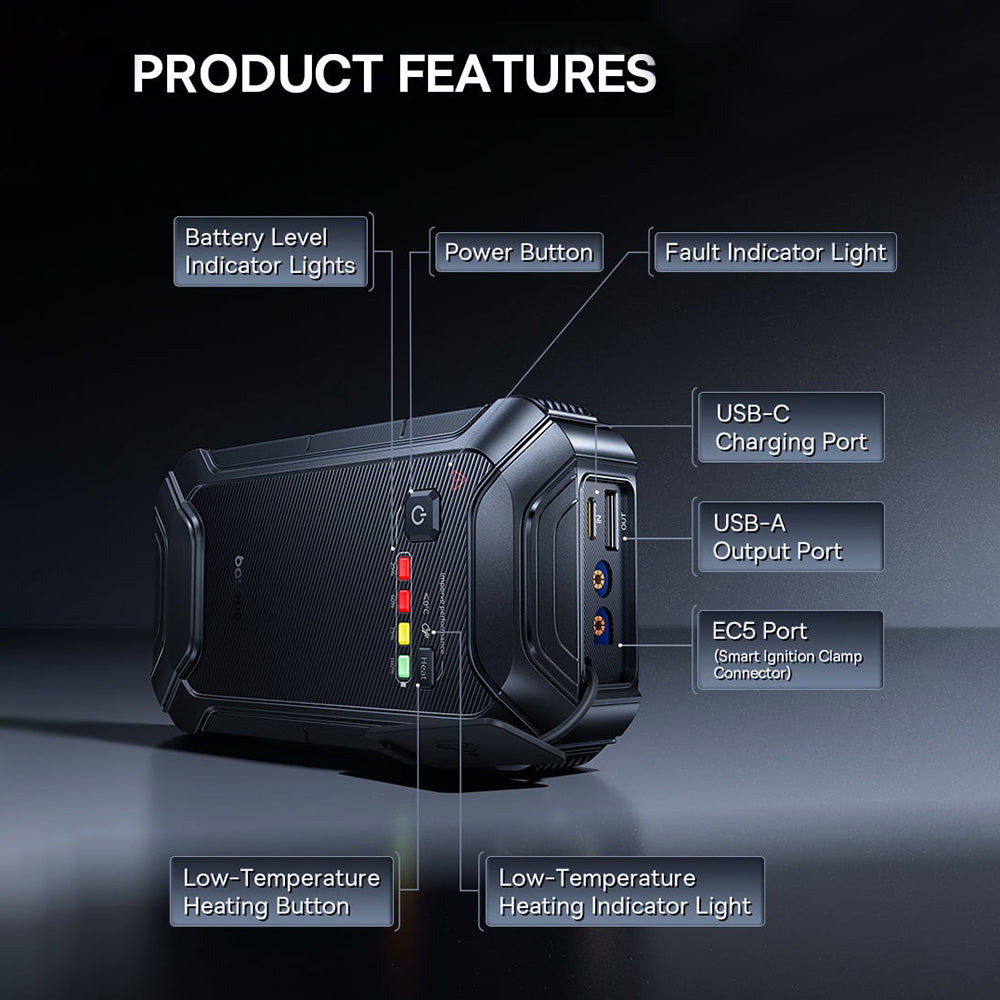Jump Starter Auto Baseus PrimeTrip VJ1 C0119400