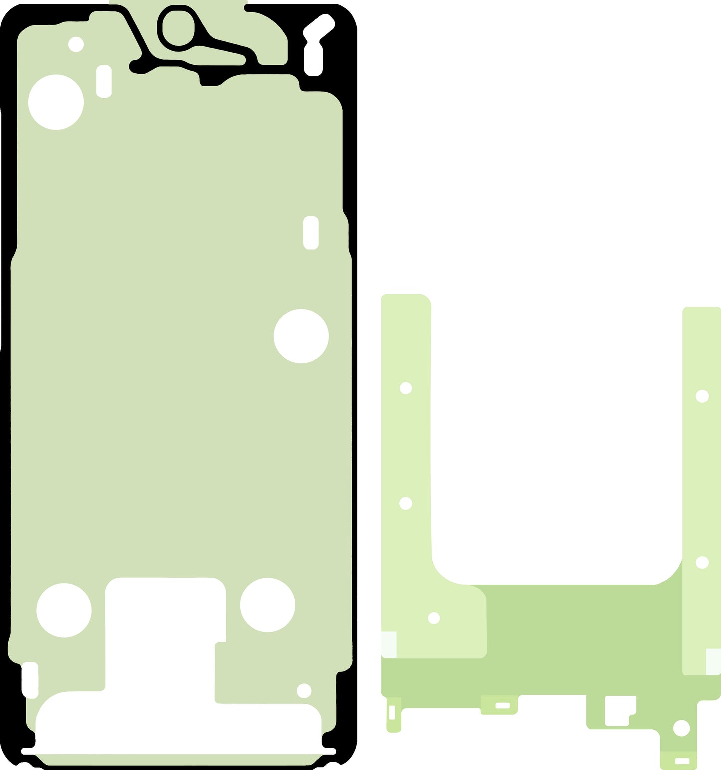 Samsung Galaxy S26 Plus S947 Display Adhesive Kit, Service Pack GH82-39220A