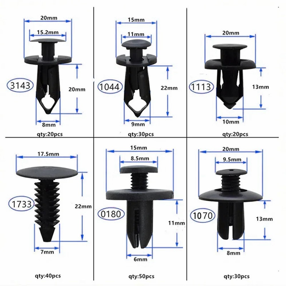 Kit Clip / Molle Auto OEM, 190in1