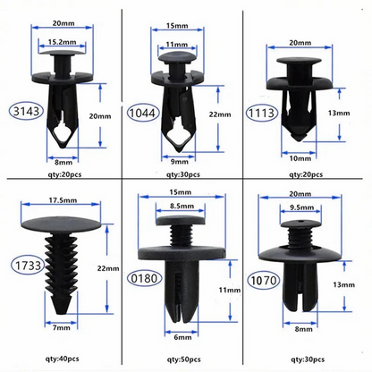 Kit Clip / Molle Auto OEM, 190in1