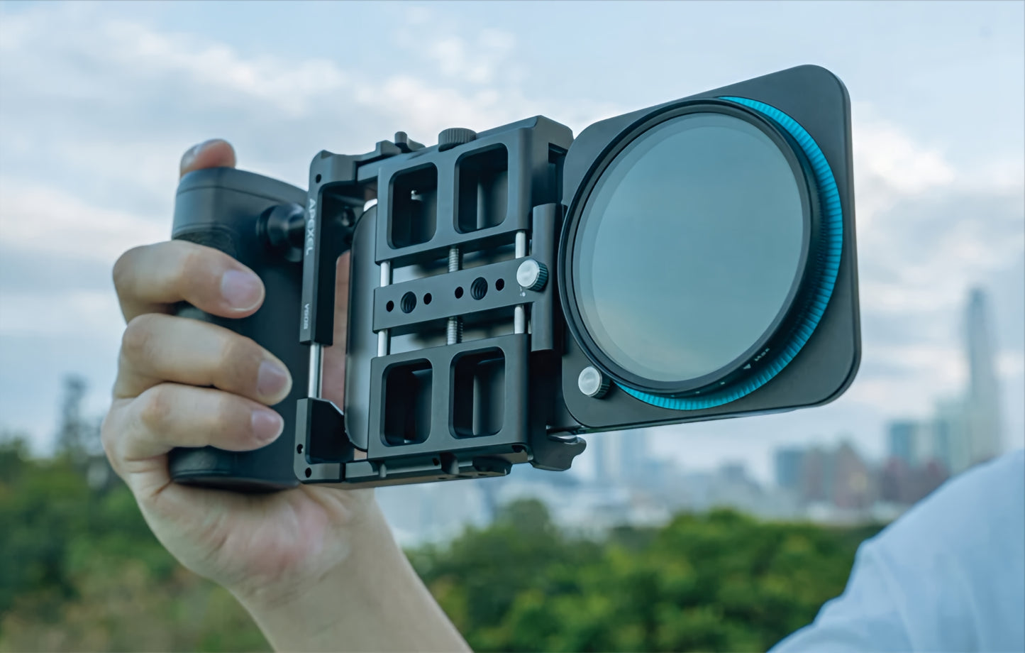 Kit di Vlogging Apexel per Telefono, Nero APL-VG05CH