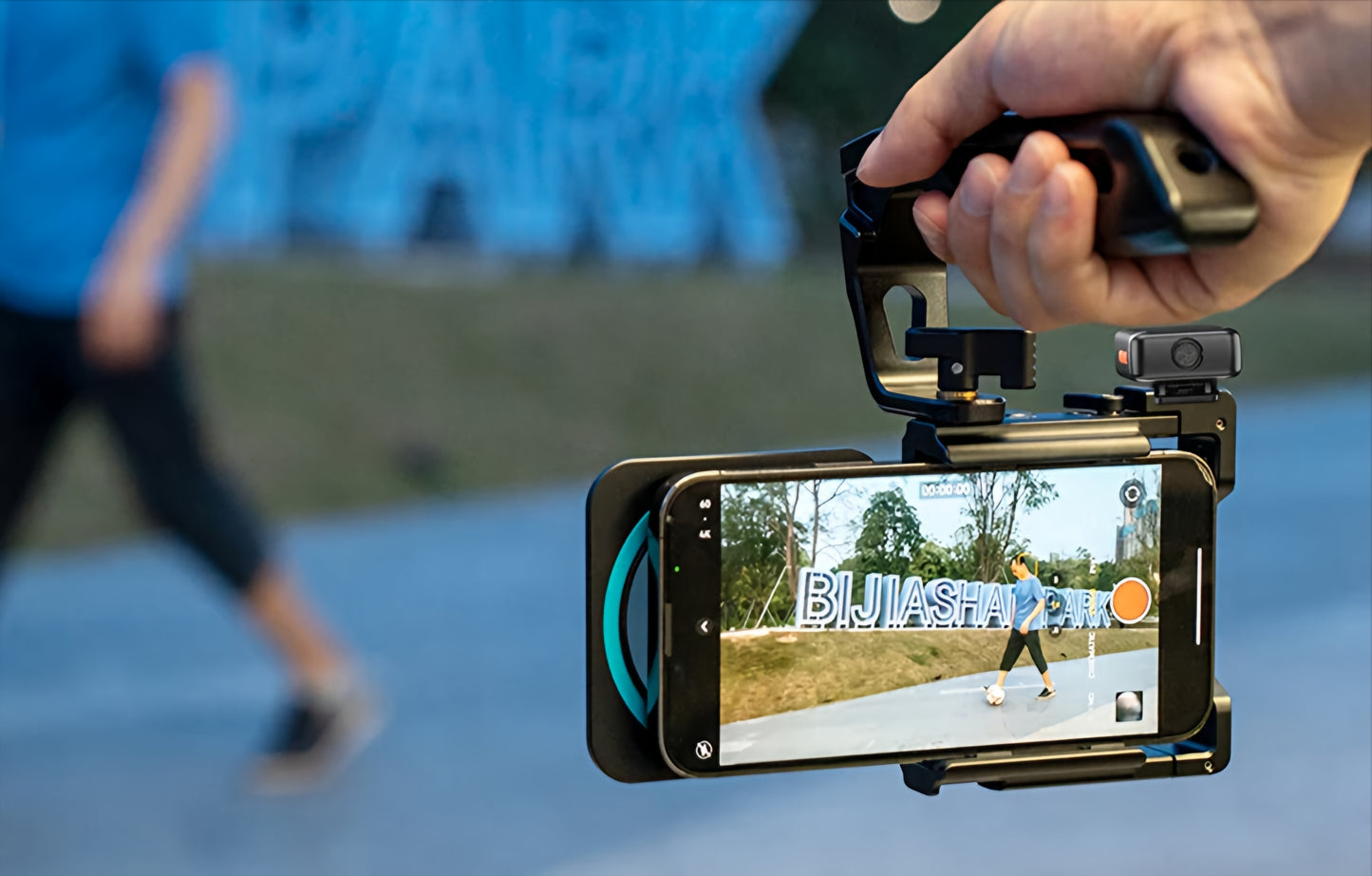 Kit di Vlogging Apexel per Telefono, Nero APL-VG05CH