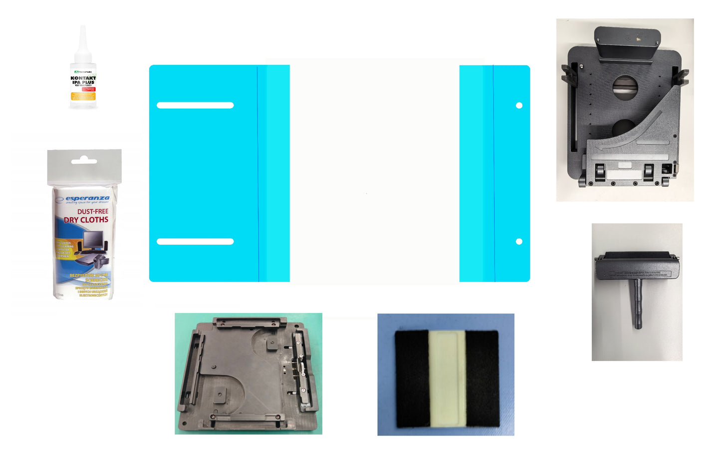 Kit Pellicola Protettiva Display Sub Inner Huawei Mate X7 Service Pack e Strumenti di Assistenza Dedicati