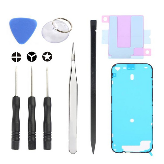 Kit di Riparazione Jiafa JF-8162 per sostituzione Batteria Apple iPhone 17 Pro, 9in1