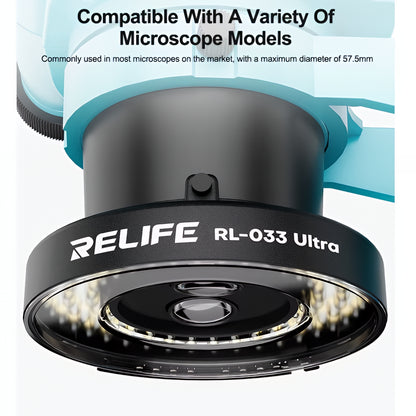Lampada Relife RL-033 Ultra per Microscopio, Nera