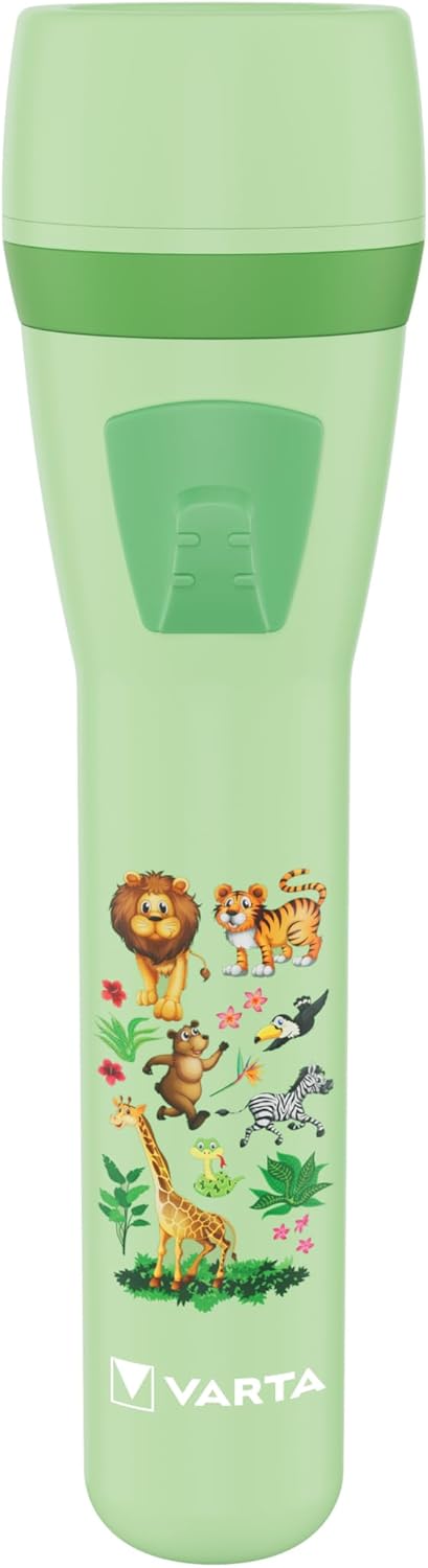 Varta Kids Flashlight LED Lantern, 10lm, Green
