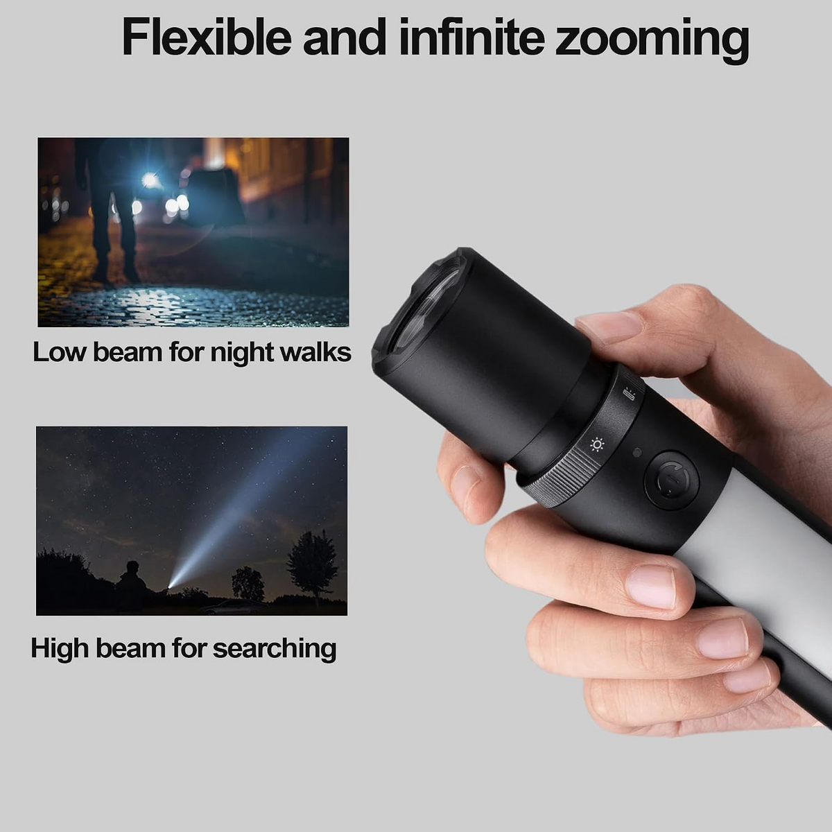Lanterna LED Xiaomi Mi Multifunction, 1000lm, IPX4 BHR7004GL