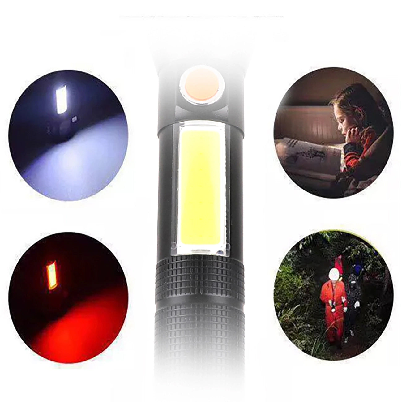 Torcia LED WZK WLR-31 3in1, 5W, 500lm