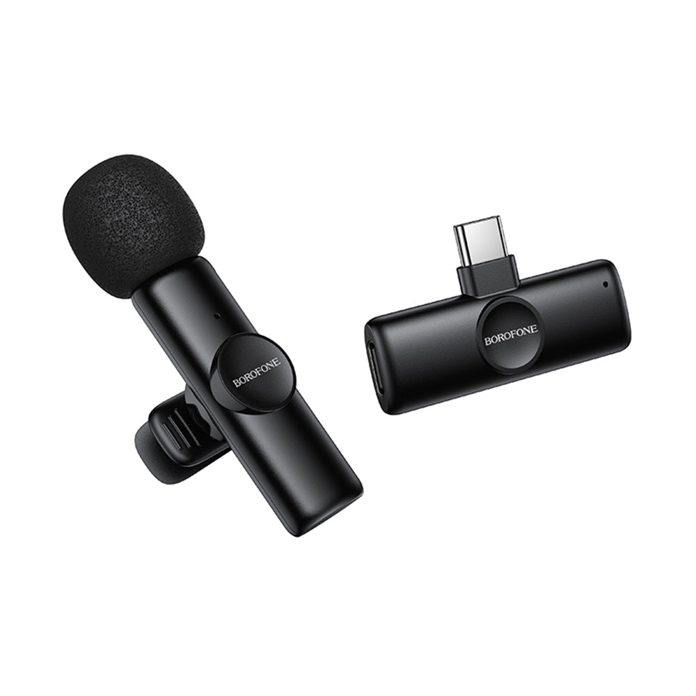 Lavalier Borofone BFK16 Winner, USB-C, Nero