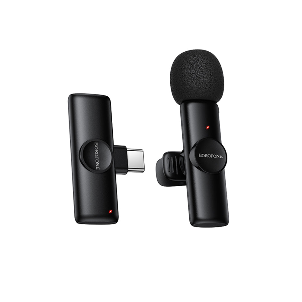 Lavalier Borofone BFK16 Winner, USB-C, Nero